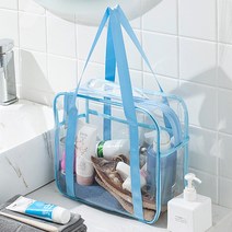 정사각 여행용 비치 투명백 RK_1048