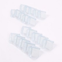 딩동펫 반려동물 캣타워 투명모서리 보호대 사각형, 20개
