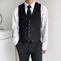 머시따 남성용 글로벌 스트라이프 베스트