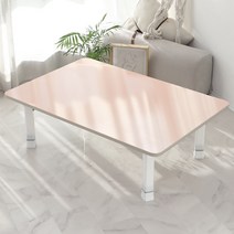 스토리퍼니쳐 4단높이조절 E0 LPM 유광 밀러 접이식테이블 890, 핑크