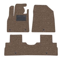 Gaon 코일 카매트 확장형, 대우 쉐보레 넥스트 스파크 2015년 9월~, 브라운, 쉐보레