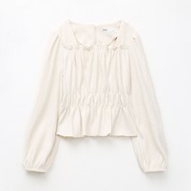 미쏘 스퀘어넥 벨벳 블라우스