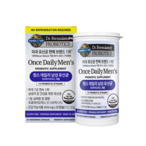 가든오브라이프 닥터포뮬레이티드 원스 데일리 남성 유산균 12.12g, 1개, 30정
