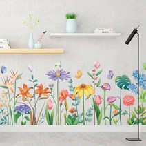 스위트 스페이스 데코 벽면스티커 리폼시트지 플랜테리어 + 지관통, 65(스티커), 랜덤발송(지관통)