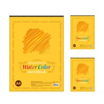 몽땅 드로잉 노트 180g A4 14p, 3개