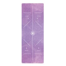 쿼르디 요가 매트 1mm, 퍼플 플라워
