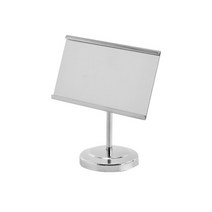 SN 스텐 크리에이티브 명함 거치대 04 10.5cm silver, 1개, 1단