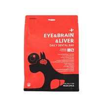 메디코펫 강아지 데일리 덴탈껌 바 아이 앤 브레인 앤 리버 224g, 1개, 가수분해 연어
