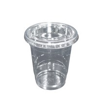 냅킨코리아 PET 아이스컵 410ml + 민자뚜껑 세트, 1세트