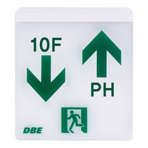 DBE LED 계단유도등 좌하 10F 우상 PH, 1개