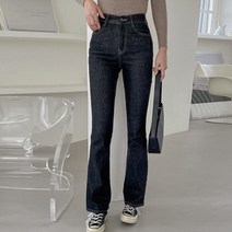 패션풀 여성용 메오 기모 부츠컷 데님 팬츠 29139