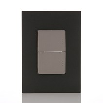 제일전기공업 아도니스 스위치 블랙펄 1로 2구, 1개