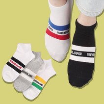 새실로 티치 스니커즈 양말 5족 세트