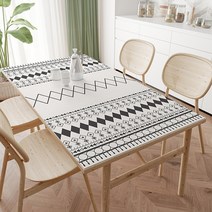 마켓에이 격자패턴 방수 테이블매트, TYPE4, 70 x 130 cm
