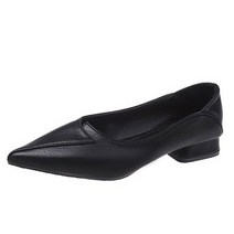 부드러운 느낌 세련된 심플 플랫 신발