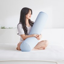 베이직 3D 에어매쉬 쿨매트 + 바디필로우 세트, 아이스블루