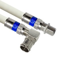 마하링크 고급형 RF 안테나 5C 꺾임 연장 동축 케이블, MLZ-RLAW070(화이트)