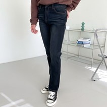 투디오션 남성용 기모본딩 데님 팬츠