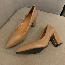 슈즈앤 여성 베이직 펌프스 7cm SN235