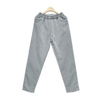 남성용 기모 면 세미 일자 트레이닝 바지