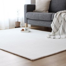 브로브로 엠보 스트라이프 극세사 사계절 러그