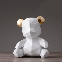 JHCompany 북유럽 컬러 베어 오브제, 화이트