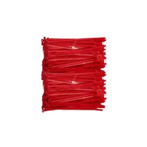전선정리 케이블타이 적색 100mm, 1000개