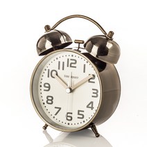 플라이토 티니 무소음 알람 탁상시계 대, 다크올리브