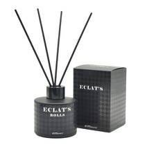 케이제이 에클라스 프리미엄 블랙 방향제 100ml + 리드스틱 4p 세트, 아쿠아 파나레아