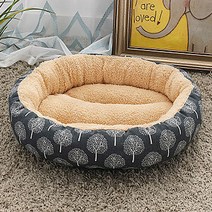 더플로우 다양한 패턴 따뜻하고 아늑한 반려동물 마약방석, 나무