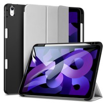 ESR 태블릿PC 리바운드 펜슬홀더 케이스, 실버그레이(EB502)