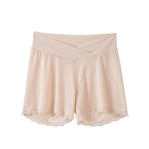 부드럽고 찰랑이는 청순 분위기 임산부 반바지