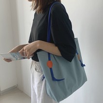 로프 포인트 도형 숄더백