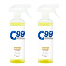 C99 세차용품 실내세정제, 500ml, 2개