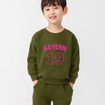 키즈크루 아동용 바이에른 기모 맨투맨