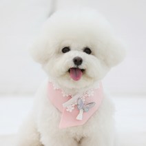 리토가토 반려동물 미르 한복 케이프 M, 분홍, 1개