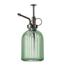 댓츠댓 레트로 프레스 유리 스프레이 분무기 스트라이프 그린 320ml, 1개