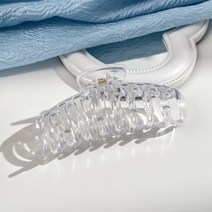 어리마켓 크리스탈 투명 올림머리 집게핀 타입 5