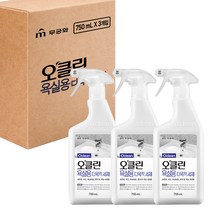 오클린 욕실용 다목적세제, 750ml, 3개