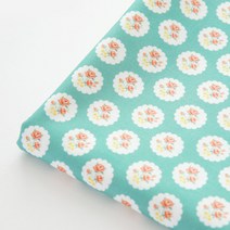 코튼빌 DTP 코튼 20수 면원단 로지도일리, 그린