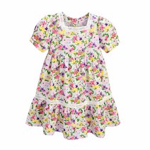 컬리수 여아용 드로잉 플라워 원피스 C222OPG17P