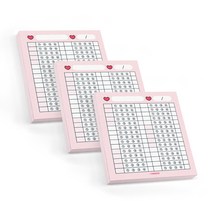 하트 OMR 답안지 떡메모지, 4지선다 30문항, 3개