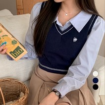 베러스윗 하이틴 셔츠 + 베스트 세트