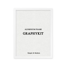 그라피킷 알루미늄 액자프레임, 화이트
