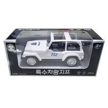 아이프렌즈 경찰 특수차량 지프 작동완구, 혼합색상
