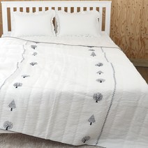 아미데코 대나무 소재 뱀부 파크 여름 이불, 차콜