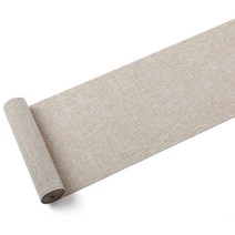 에이홉 리넨 발수 테이블러너, 화이트, 40 x 300 cm