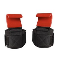 룻츠 리프팅 갈고리 스트랩 검정색 + 빨간색 L65, 2개