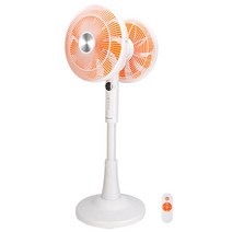 유니맥스 360도 회전 더블헤드 리모컨 선풍기 UMDF-1512