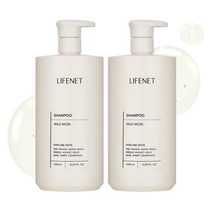 라이프넷 샴푸 와일드 모스, 1000ml, 2개